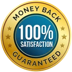 Money back satisfaction seal